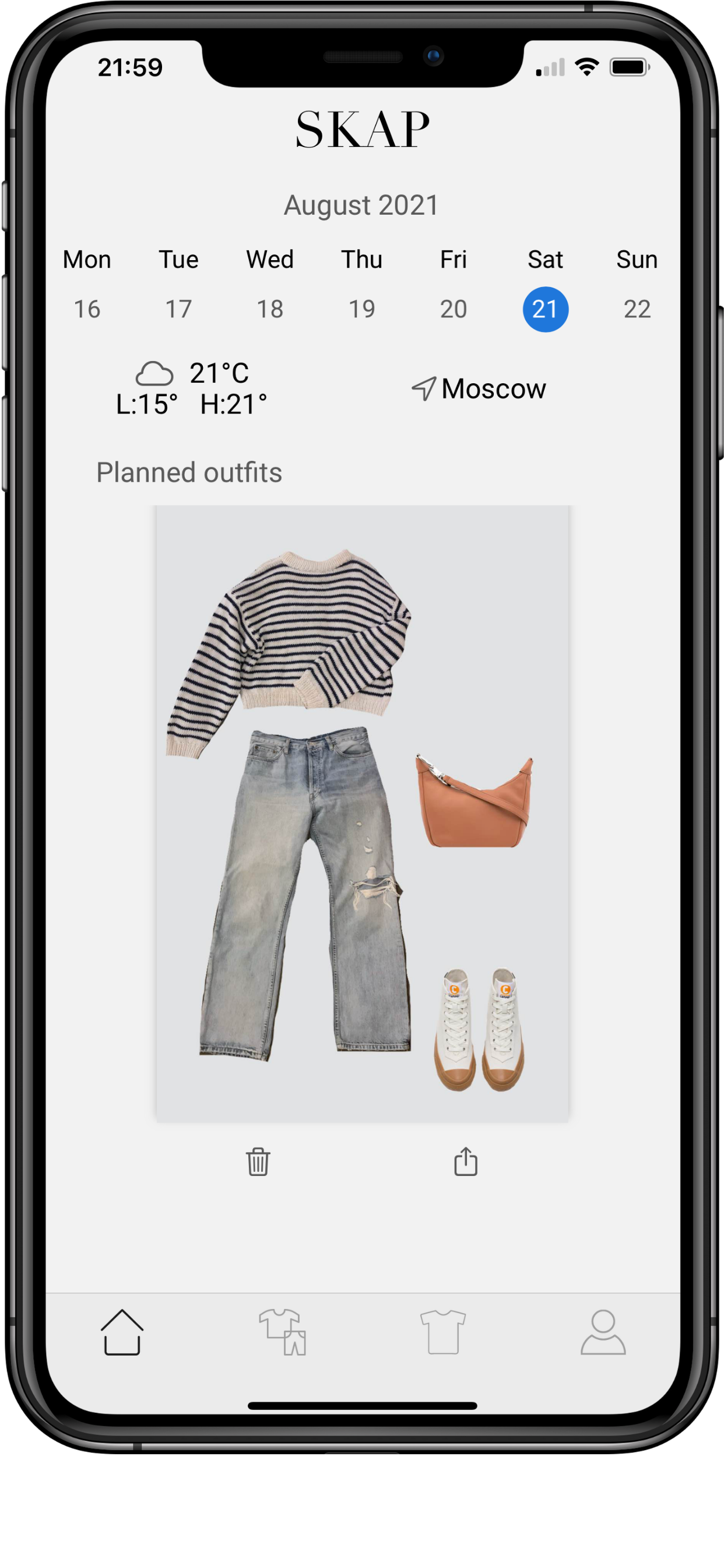 travel outfit planner app